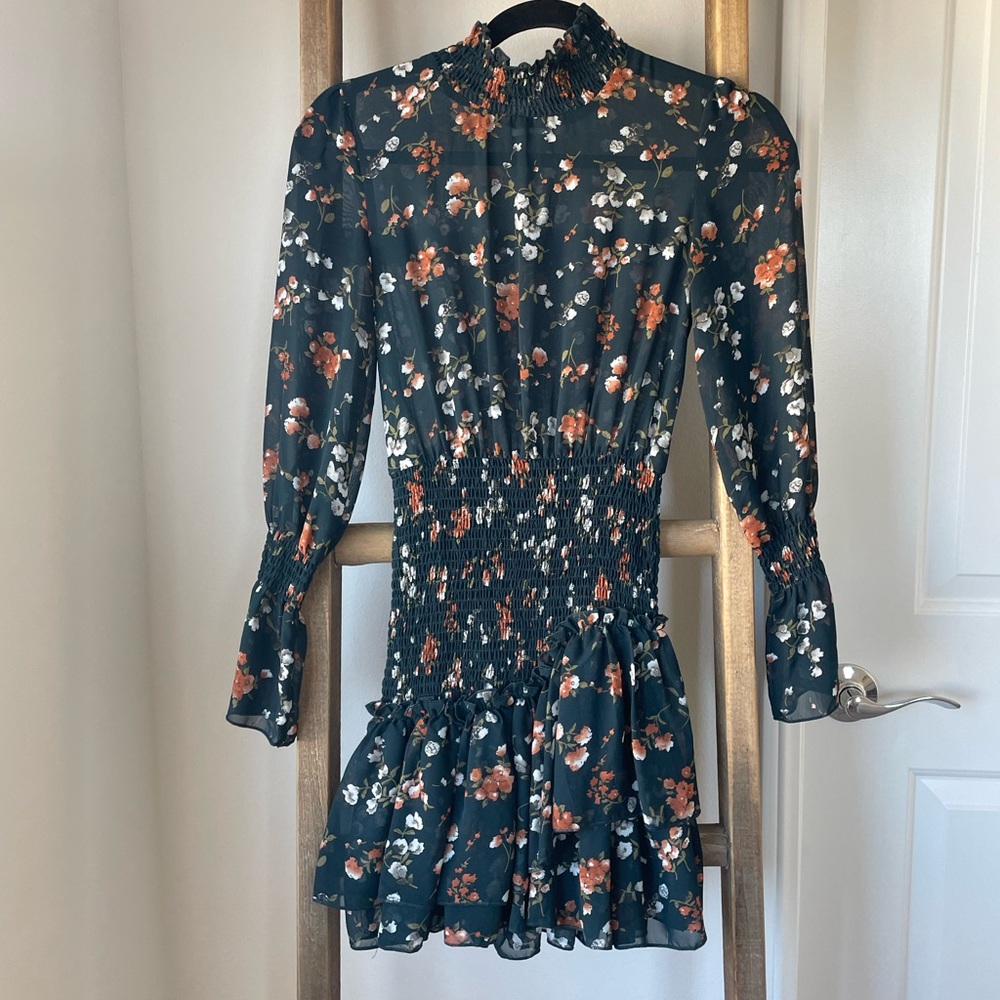 Green Floral Dress